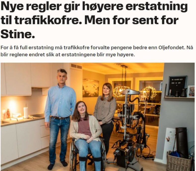 Endelig – 30 års kamp for riktig erstatning synes å gå mot slutten